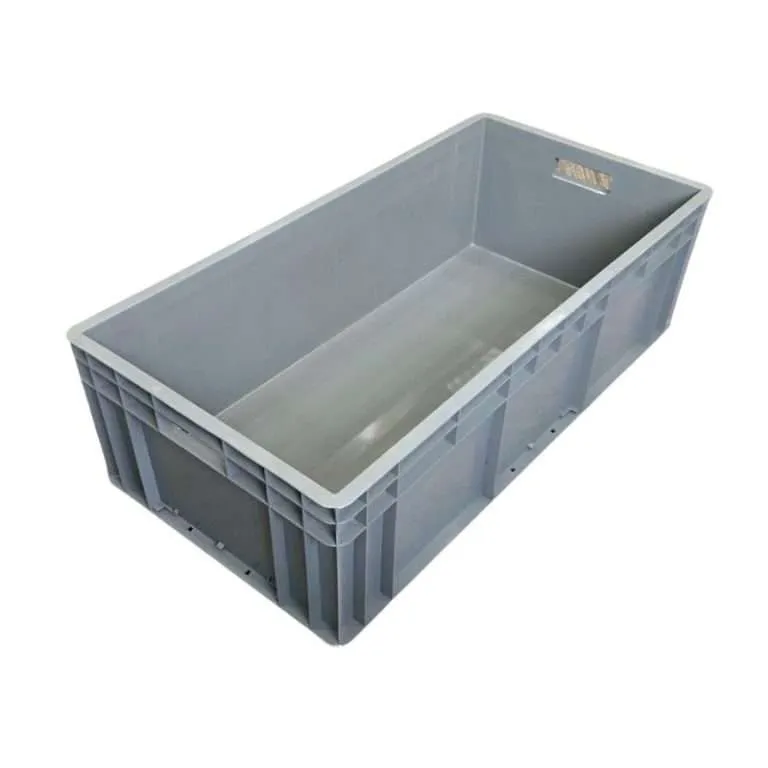 Une boîte de stockage grise de 80*40*23 cm pour entrepôt
