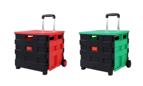 Two pack & roll carts.